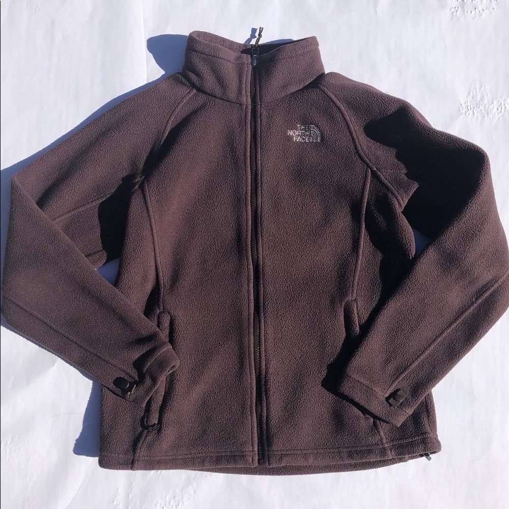 BUNDLE: North Face Zip Up Fleece and Eddie Bauer Quarter Zip Fleece both Mediums